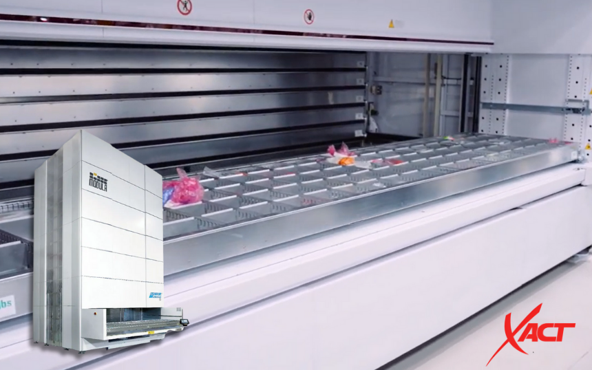 XACT Calgary Expands Automated Storage Capabilities with  Installation of Modula MC25D Vertical Lift System