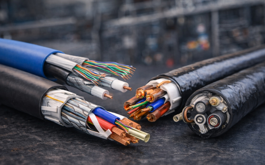 Hybrid Cable Assemblies for Power, Data & RF Applications
