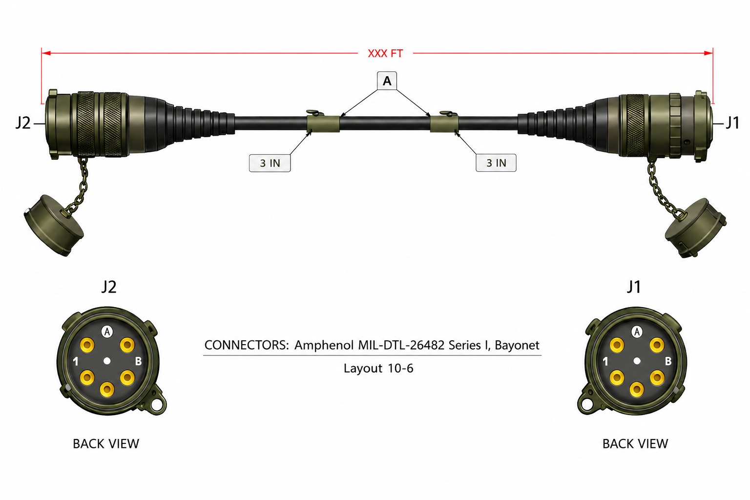Fast-Turn 6-Pin Oilfield Signal Cable Assemblies for Surface Instrumentation